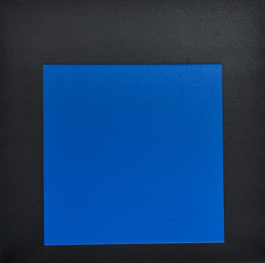 Silvio Alder, De la serie Albers, 2021 Acrílico sobre tela 60 x 60 cm © Fernando Franceschelli